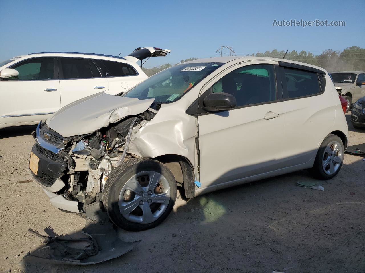 2019 Chevrolet Spark Ls Серый vin: KL8CB6SA5KC821427