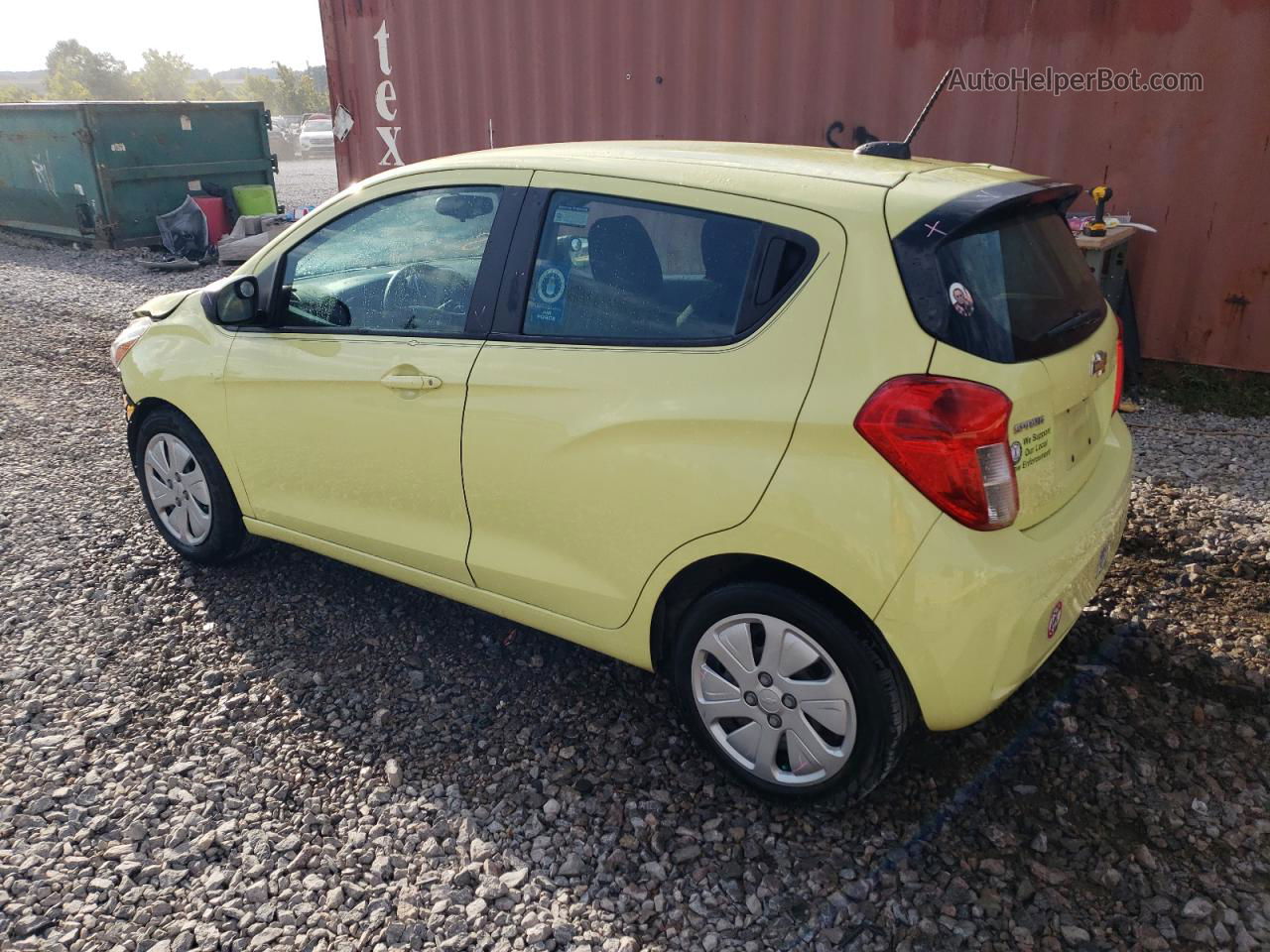 2017 Chevrolet Spark Ls Желтый vin: KL8CB6SA6HC730157