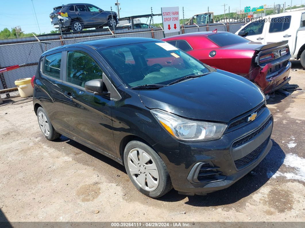 2017 Chevrolet Spark Ls Cvt Black vin: KL8CB6SA6HC746181