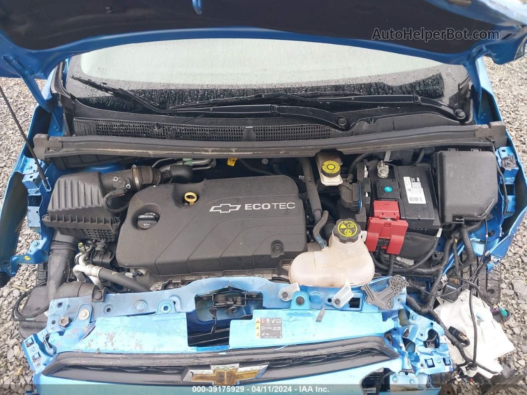 2017 Chevrolet Spark Ls Cvt Синий vin: KL8CB6SA6HC755916