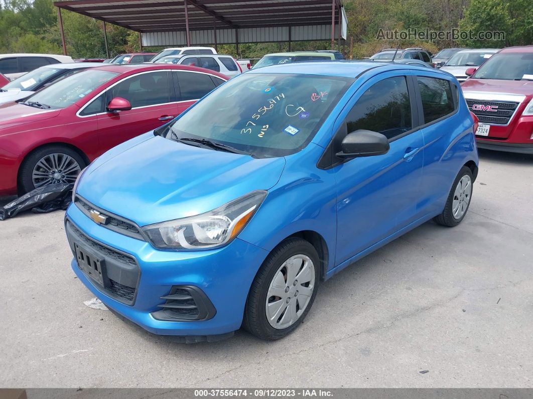 2017 Chevrolet Spark Ls Blue vin: KL8CB6SA6HC771436