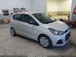 2017 Chevrolet Spark Ls Cvt White vin: KL8CB6SA6HC819498