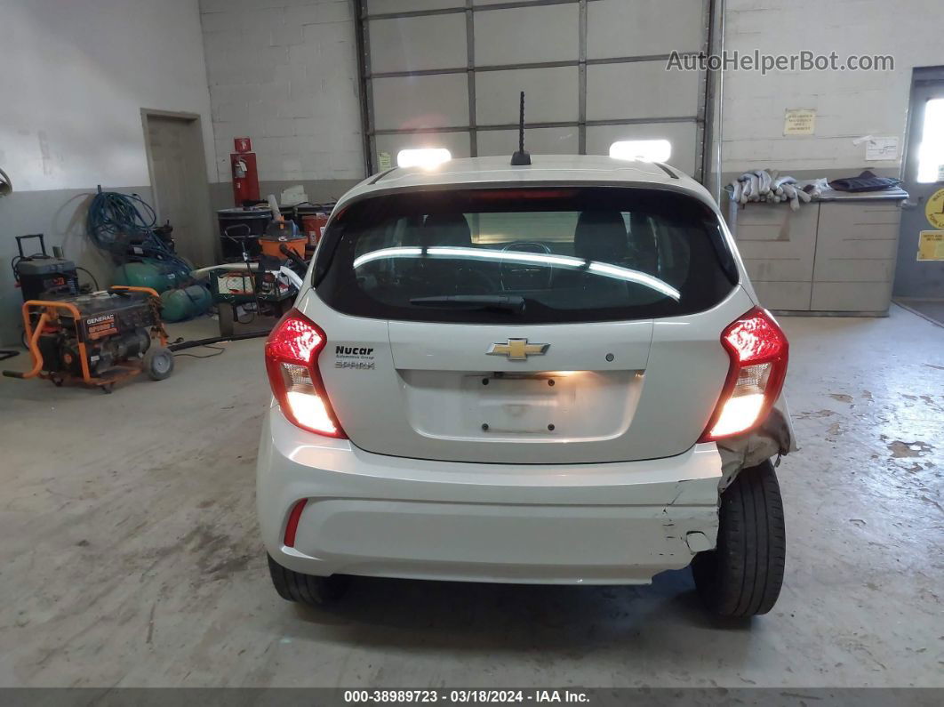 2017 Chevrolet Spark Ls Cvt White vin: KL8CB6SA6HC819498