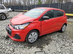 2017 Chevrolet Spark Ls Red vin: KL8CB6SA6HC839184