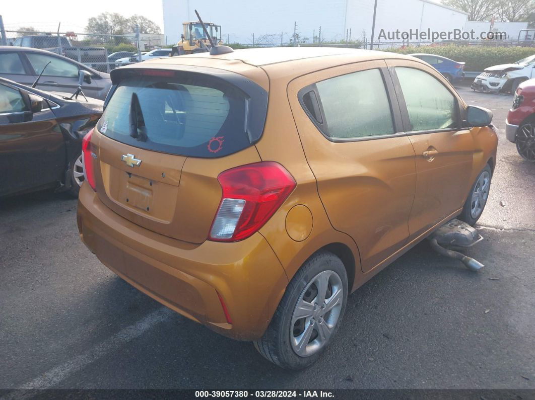 2019 Chevrolet Spark Ls Cvt Orange vin: KL8CB6SA6KC704732