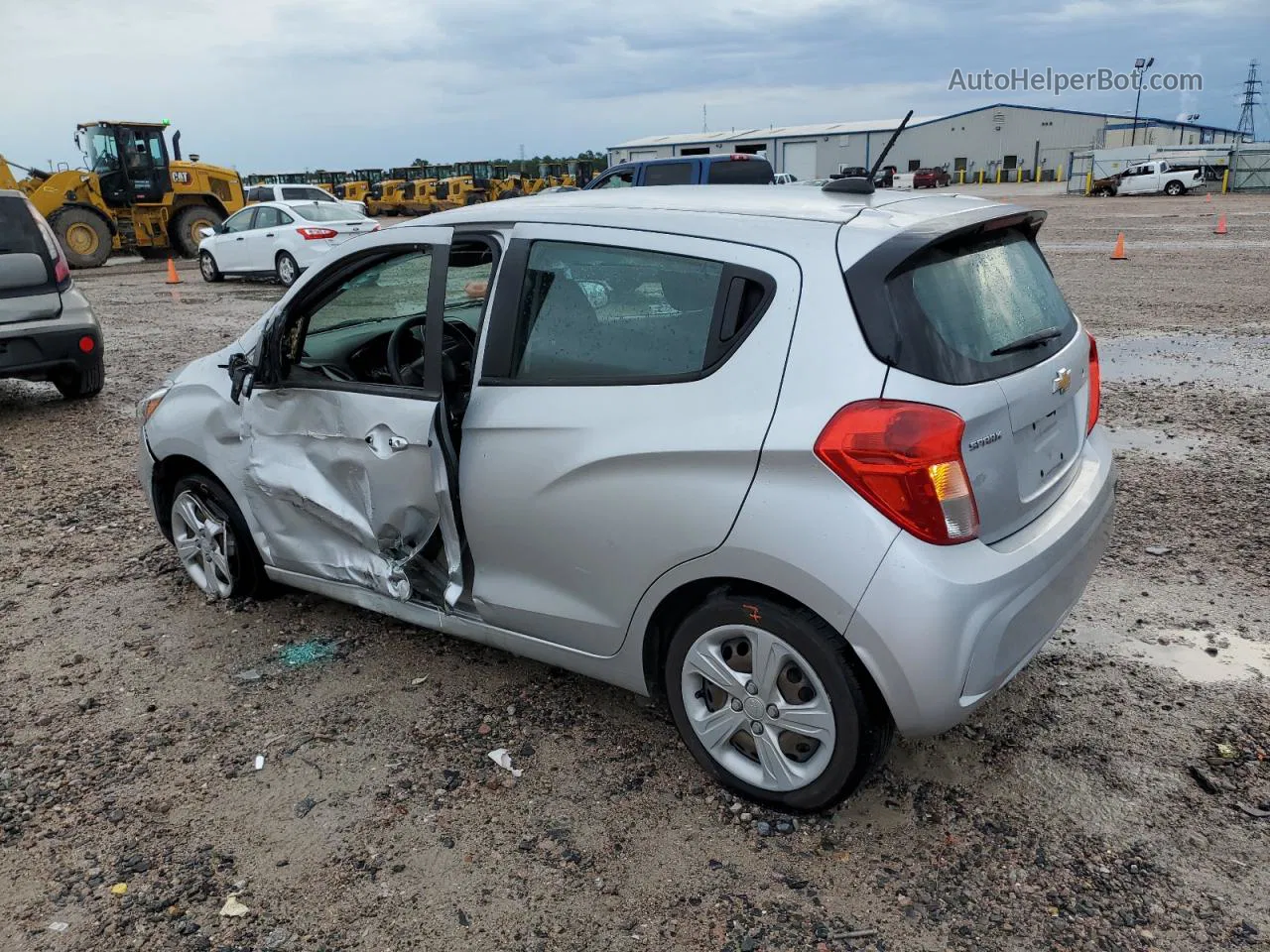 2019 Chevrolet Spark Ls Silver vin: KL8CB6SA6KC722275