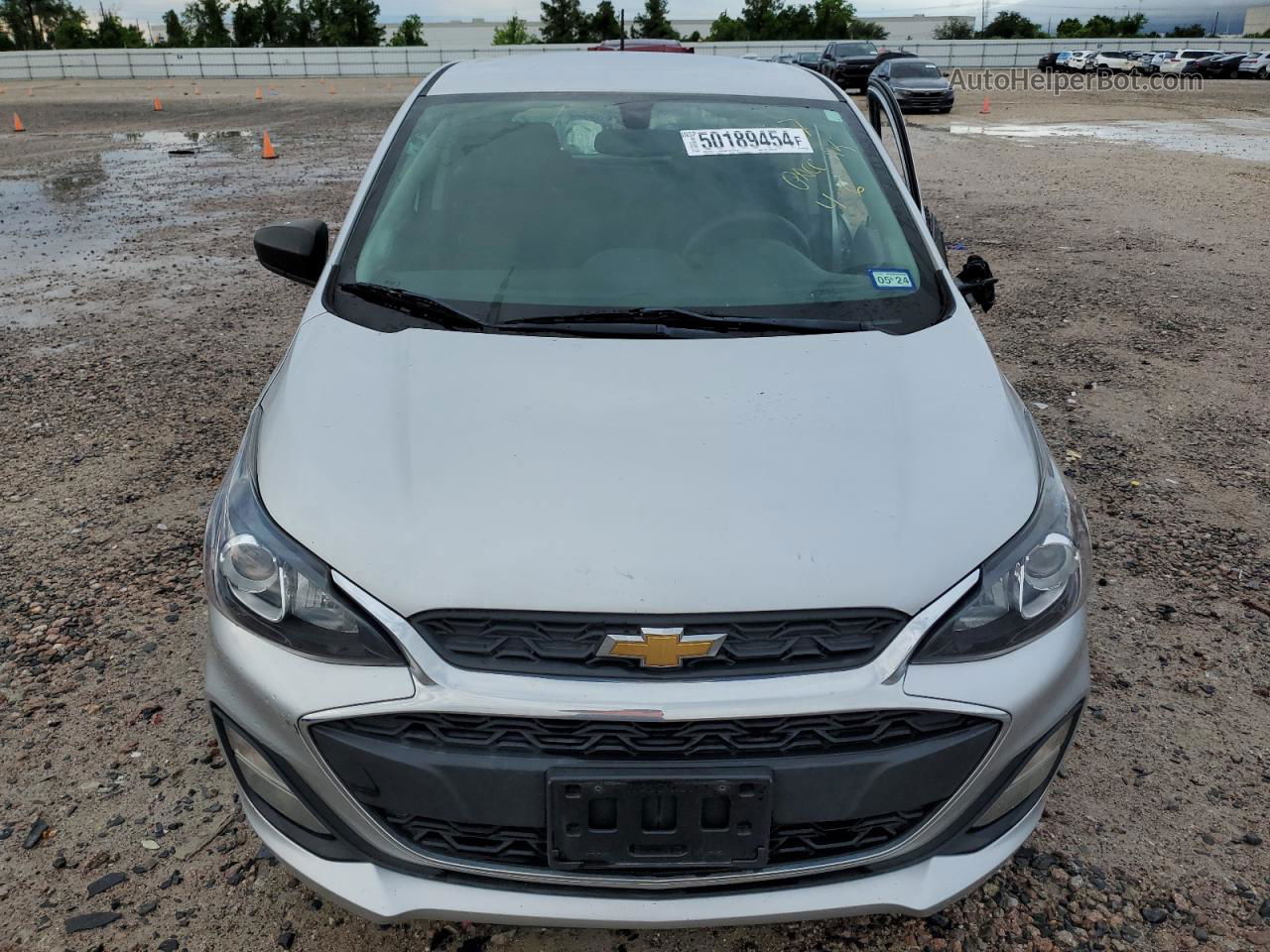 2019 Chevrolet Spark Ls Silver vin: KL8CB6SA6KC722275