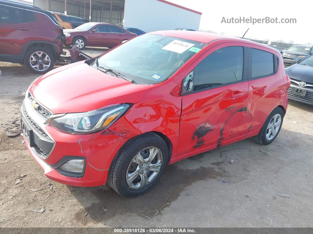 2019 Chevrolet Spark Ls Cvt Red vin: KL8CB6SA6KC733843