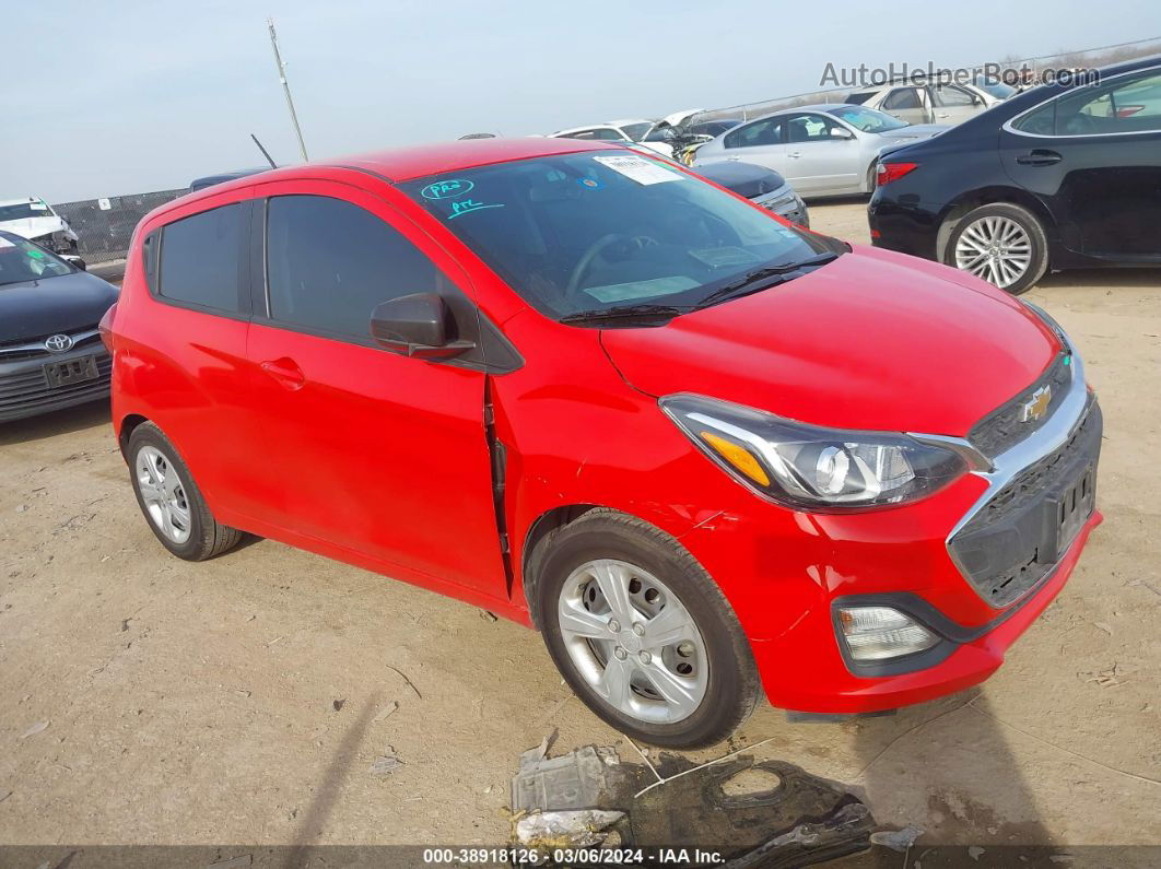 2019 Chevrolet Spark Ls Cvt Red vin: KL8CB6SA6KC733843