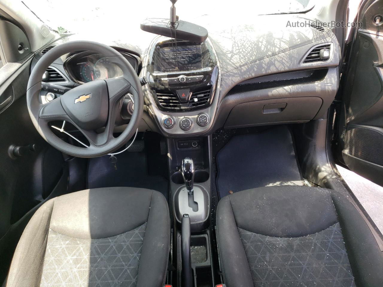 2019 Chevrolet Spark Ls Black vin: KL8CB6SA6KC808038