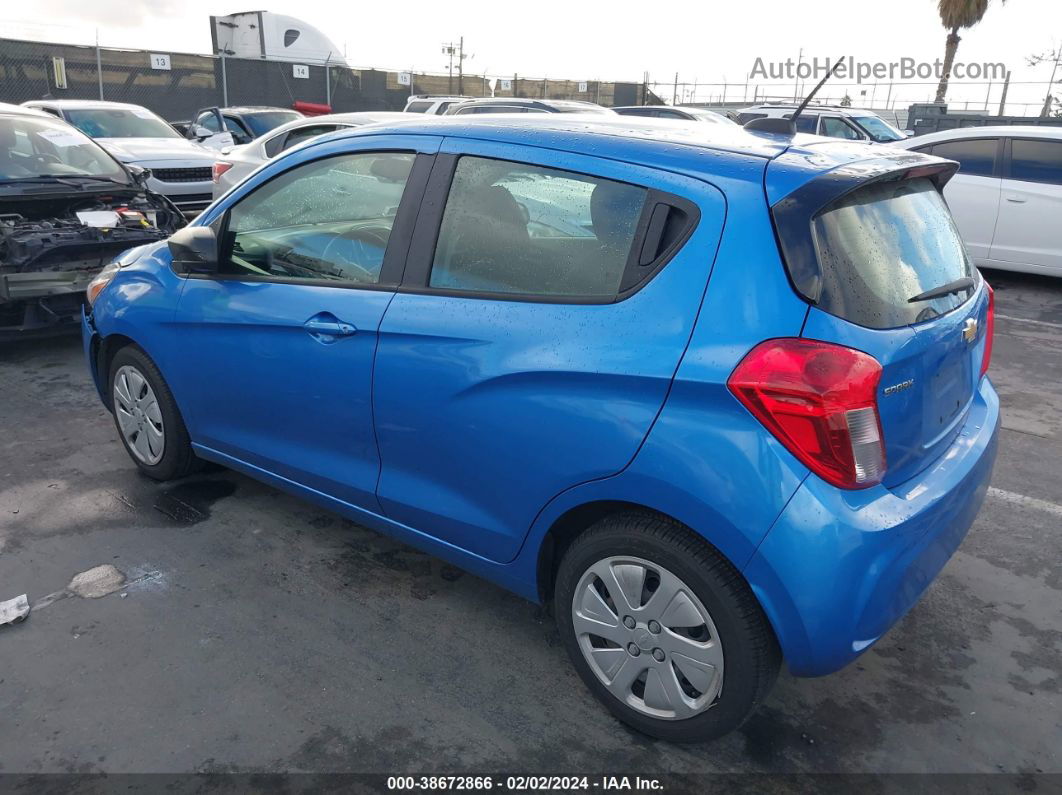 2017 Chevrolet Spark Ls Cvt Blue vin: KL8CB6SA7HC700701