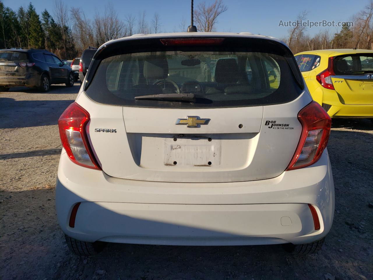 2017 Chevrolet Spark Ls White vin: KL8CB6SA7HC713853