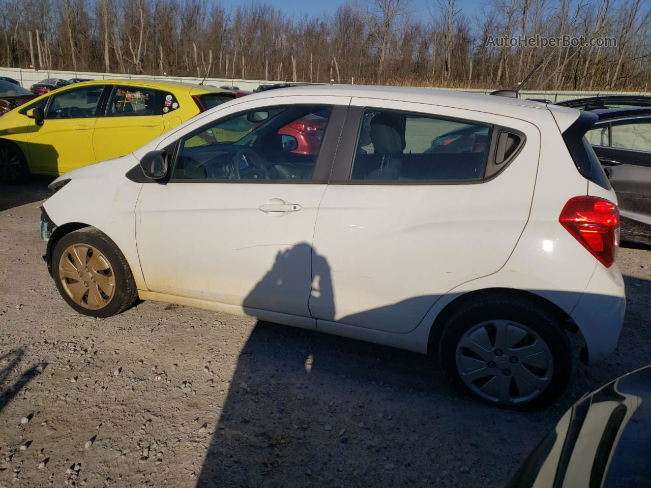 2017 Chevrolet Spark Ls White vin: KL8CB6SA7HC713853