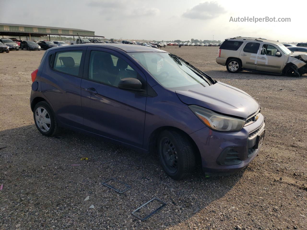 2017 Chevrolet Spark Ls Purple vin: KL8CB6SA7HC724013