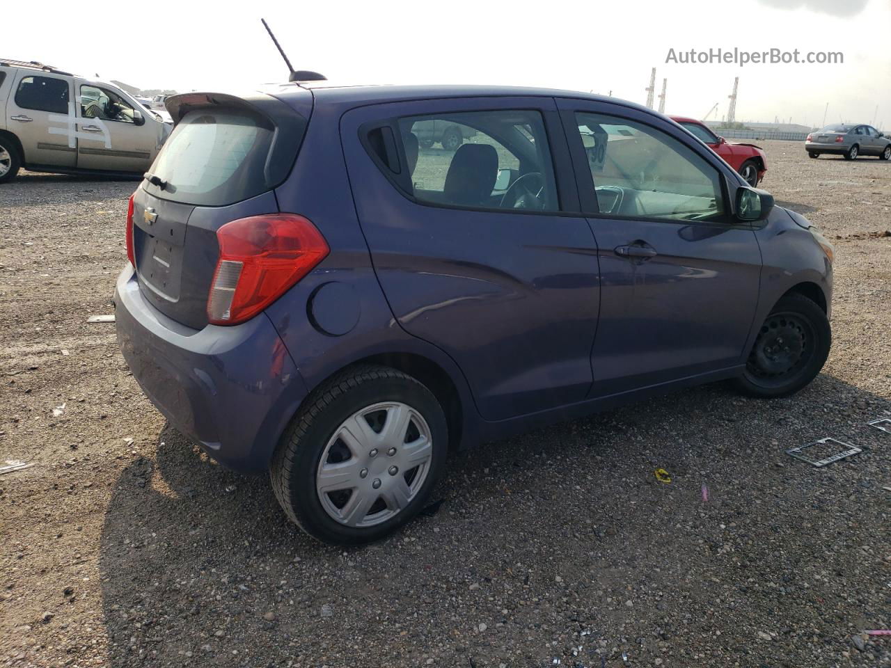 2017 Chevrolet Spark Ls Purple vin: KL8CB6SA7HC724013