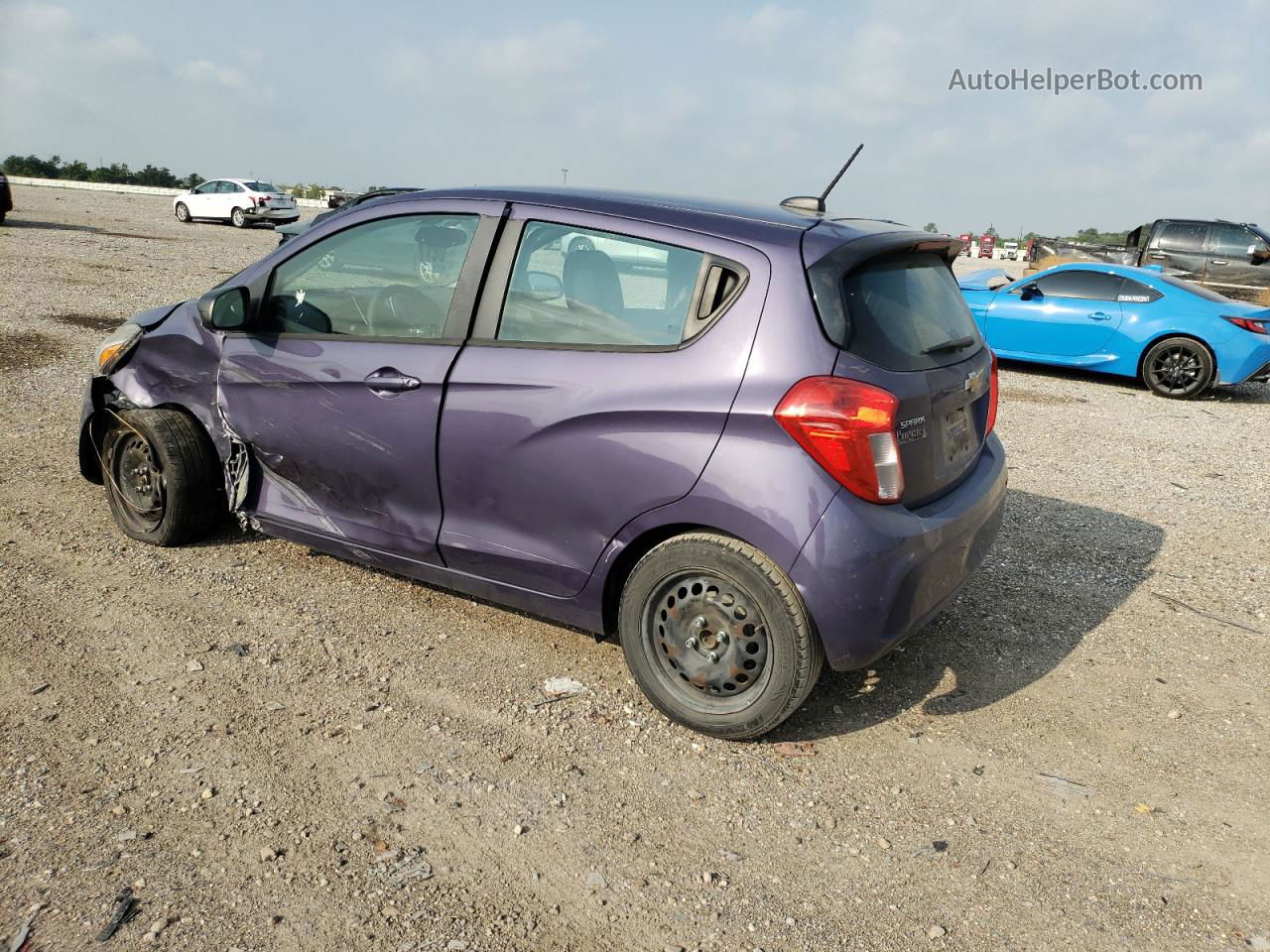 2017 Chevrolet Spark Ls Purple vin: KL8CB6SA7HC724013