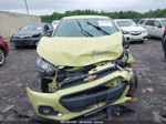 2017 Chevrolet Spark Ls Cvt Yellow vin: KL8CB6SA7HC765239