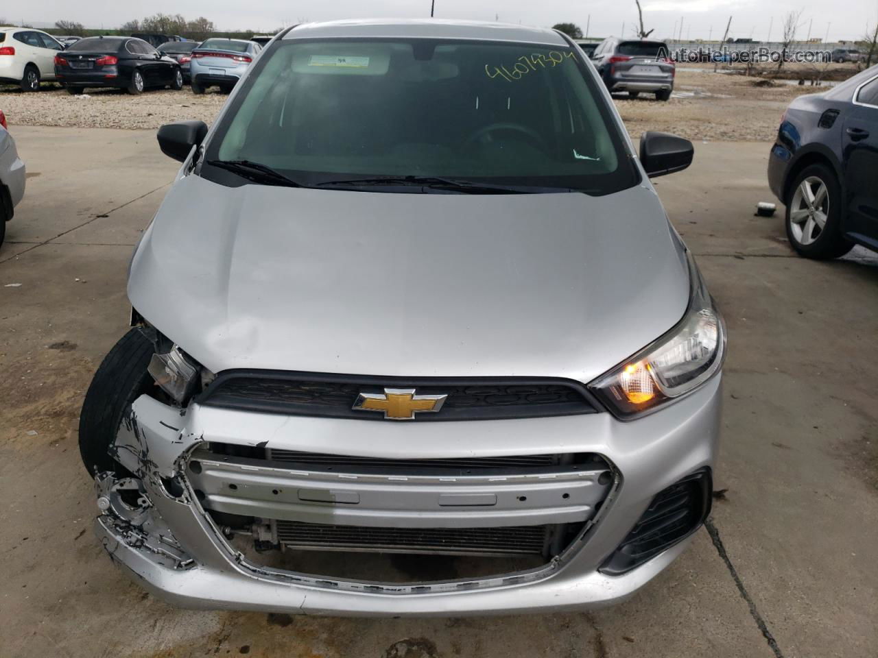 2017 Chevrolet Spark Ls Silver vin: KL8CB6SA7HC771459