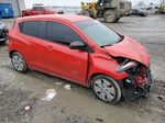 2017 Chevrolet Spark Ls Red vin: KL8CB6SA7HC778458