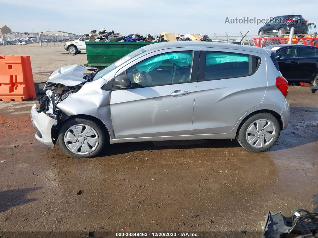 2017 Chevrolet Spark Ls Cvt Silver vin: KL8CB6SA7HC812091