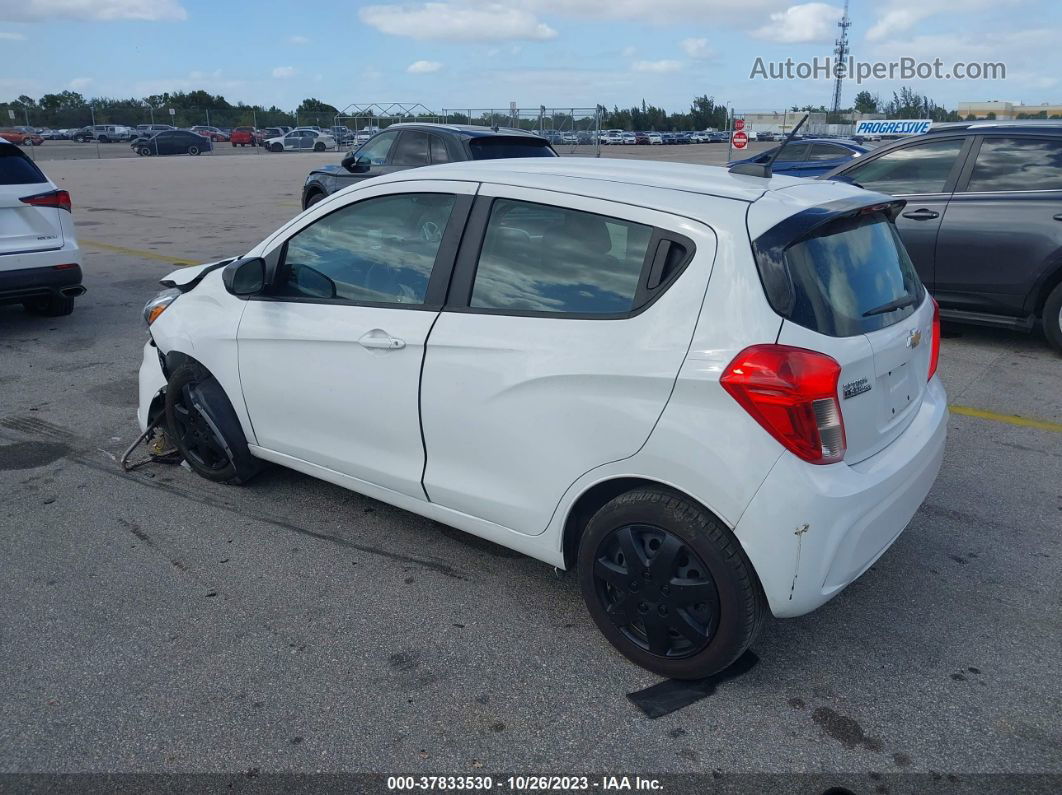 2019 Chevrolet Spark Ls Cvt White vin: KL8CB6SA7KC722267