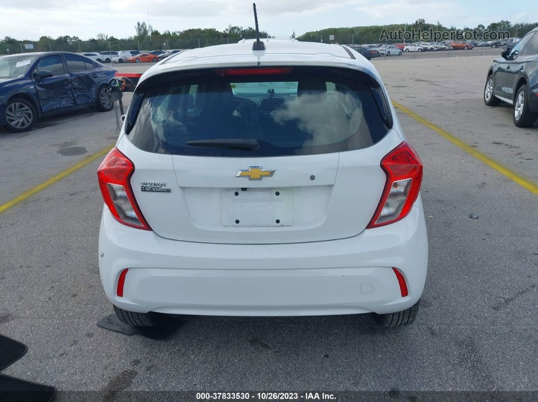 2019 Chevrolet Spark Ls Cvt White vin: KL8CB6SA7KC722267