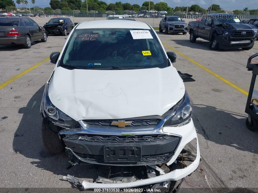 2019 Chevrolet Spark Ls Cvt White vin: KL8CB6SA7KC722267