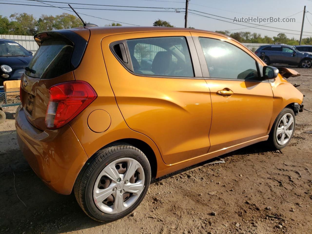 2019 Chevrolet Spark Ls Оранжевый vin: KL8CB6SA7KC733284