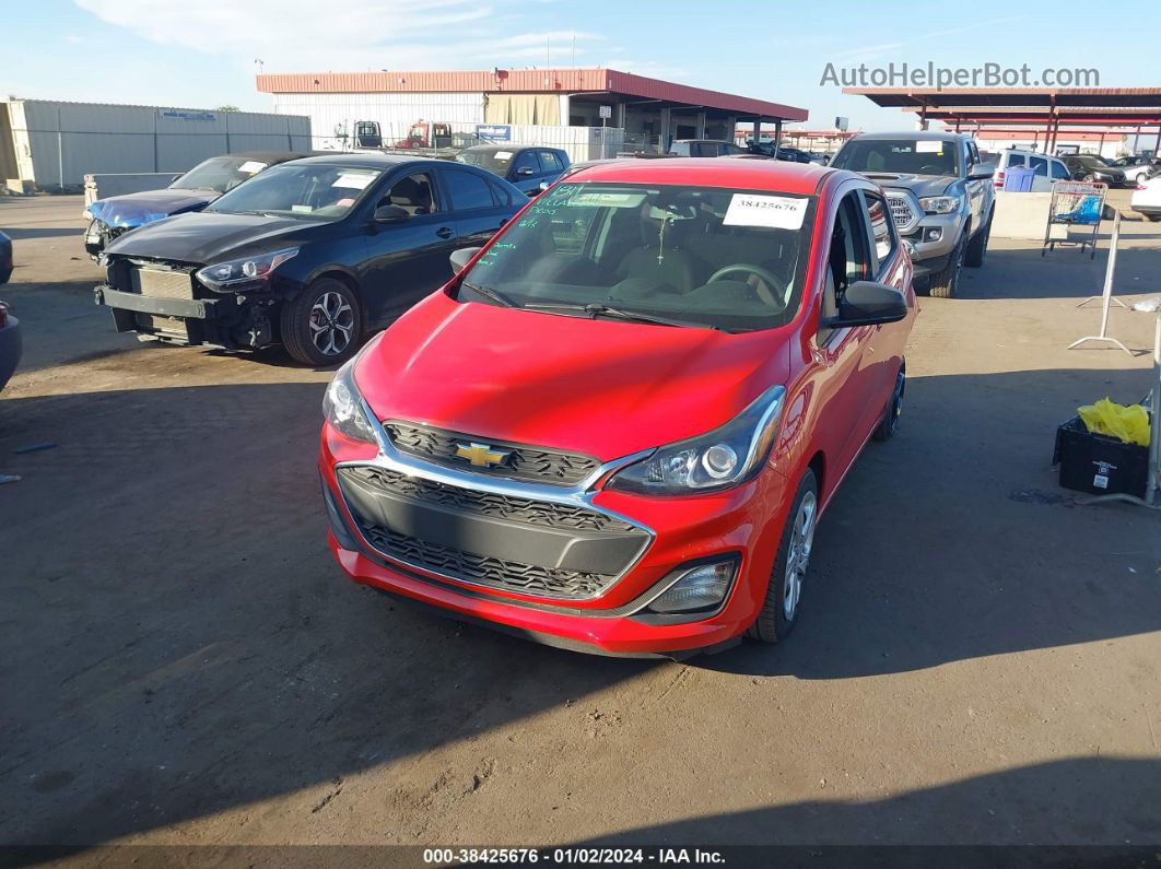 2019 Chevrolet Spark Ls Cvt Red vin: KL8CB6SA7KC747962