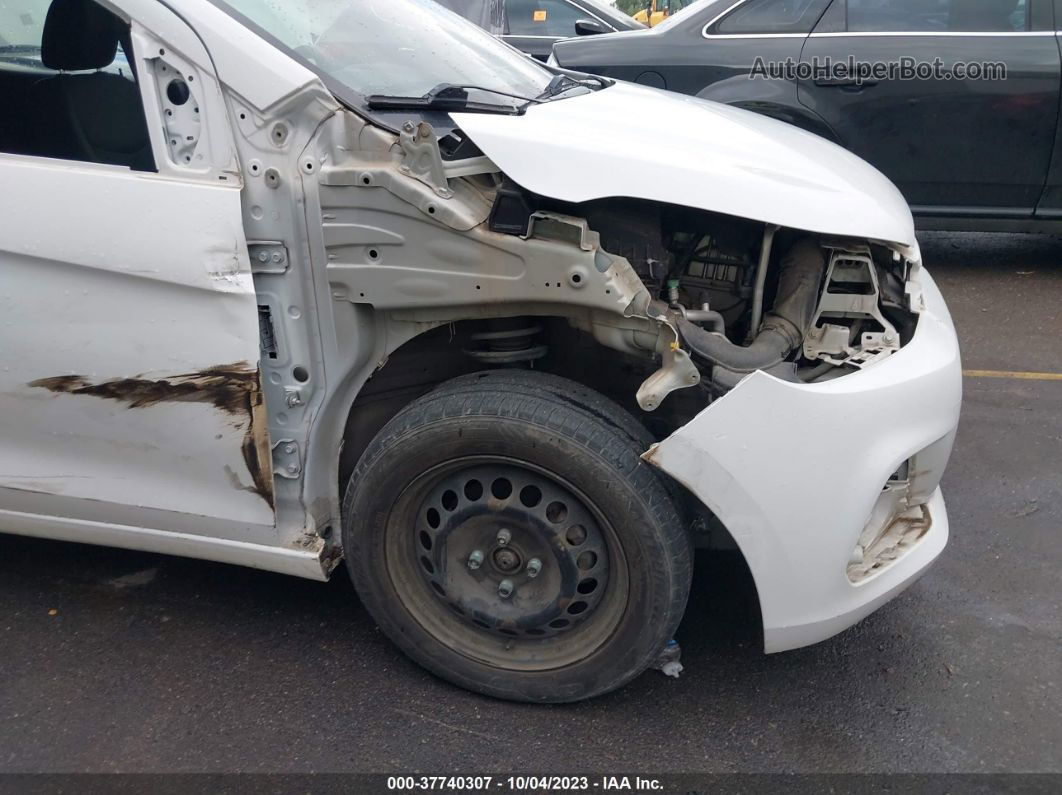 2017 Chevrolet Spark Ls Cvt White vin: KL8CB6SA8HC733108