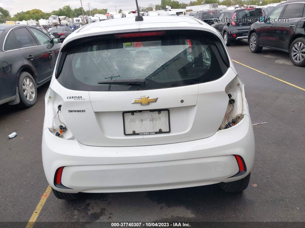 2017 Chevrolet Spark Ls Cvt White vin: KL8CB6SA8HC733108