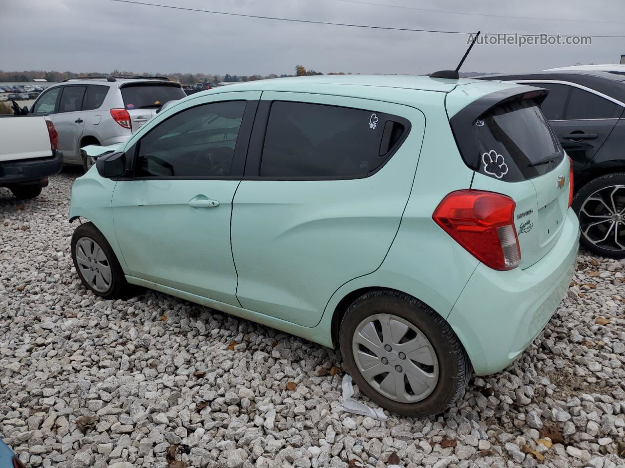 2017 Chevrolet Spark Ls Turquoise vin: KL8CB6SA8HC736722