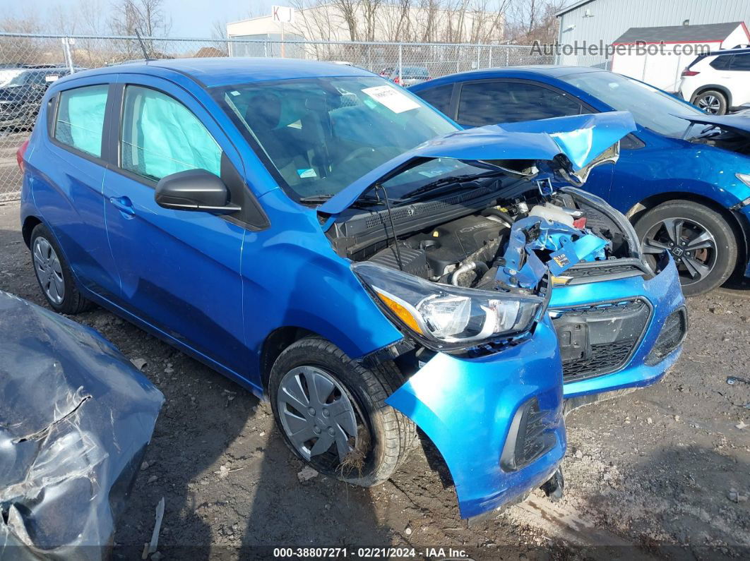 2017 Chevrolet Spark Ls Cvt Синий vin: KL8CB6SA8HC744318