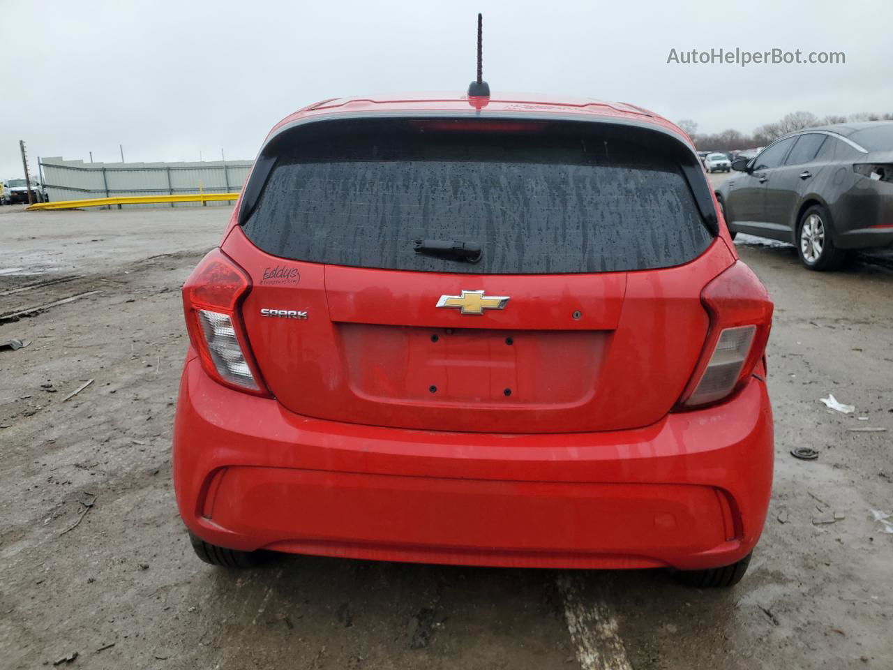 2017 Chevrolet Spark Ls Красный vin: KL8CB6SA8HC744321