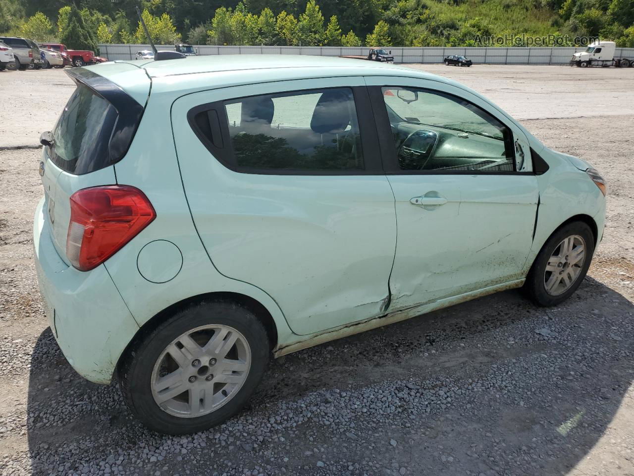 2017 Chevrolet Spark Ls Green vin: KL8CB6SA8HC830910