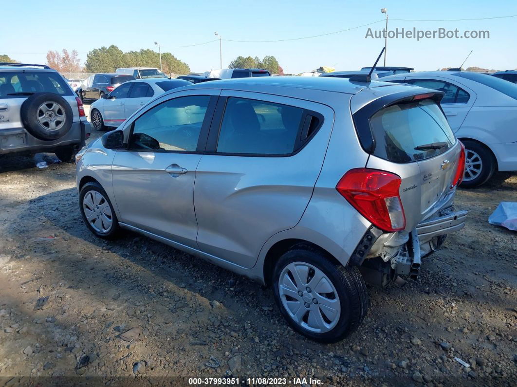 2017 Chevrolet Spark Ls Cvt Серебряный vin: KL8CB6SA8HC831345