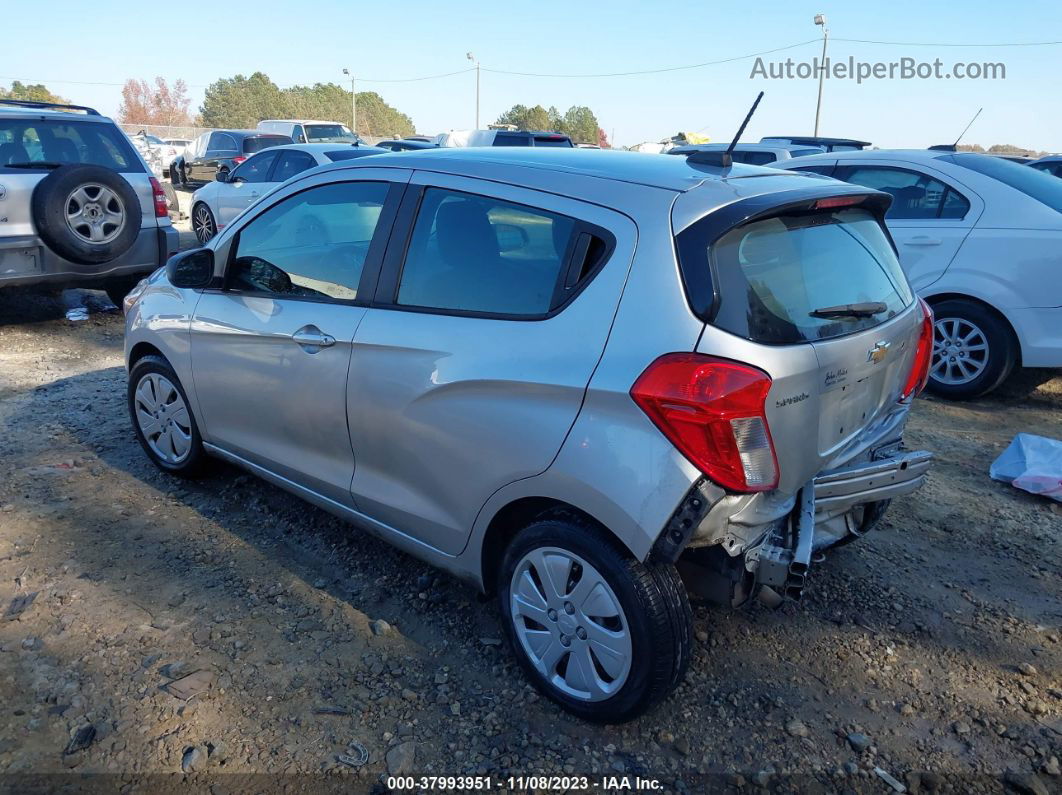 2017 Chevrolet Spark Ls Cvt Серебряный vin: KL8CB6SA8HC831345