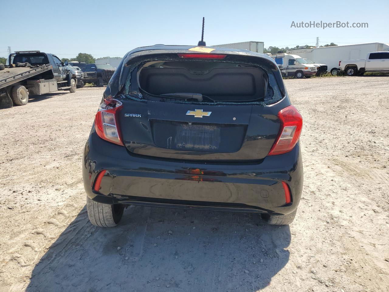 2019 Chevrolet Spark Ls Black vin: KL8CB6SA8KC703727