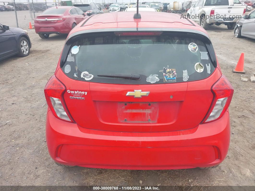 2019 Chevrolet Spark Ls Cvt Red vin: KL8CB6SA8KC735237