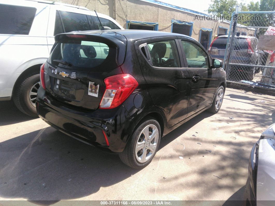 2019 Chevrolet Spark Ls Black vin: KL8CB6SA8KC738140