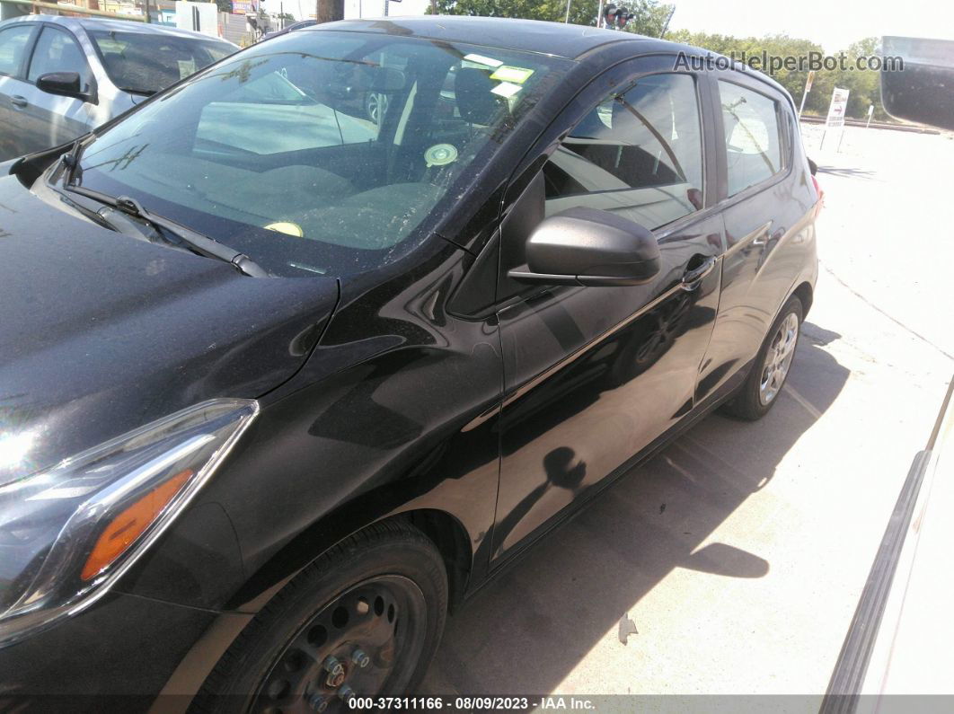 2019 Chevrolet Spark Ls Black vin: KL8CB6SA8KC738140