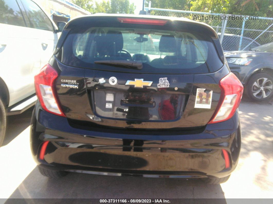 2019 Chevrolet Spark Ls Black vin: KL8CB6SA8KC738140