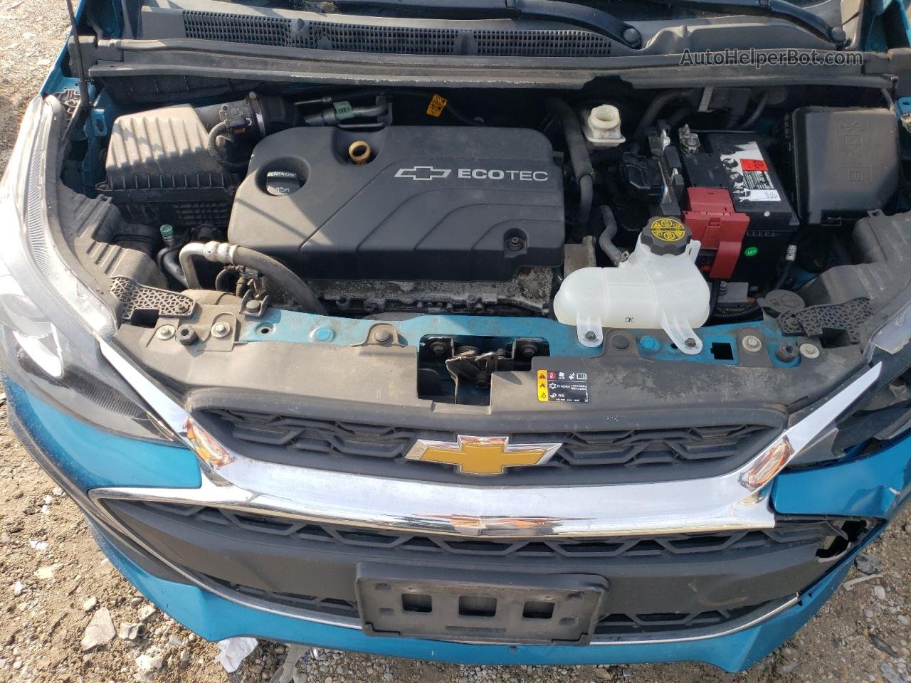 2019 Chevrolet Spark Ls Teal vin: KL8CB6SA8KC757142
