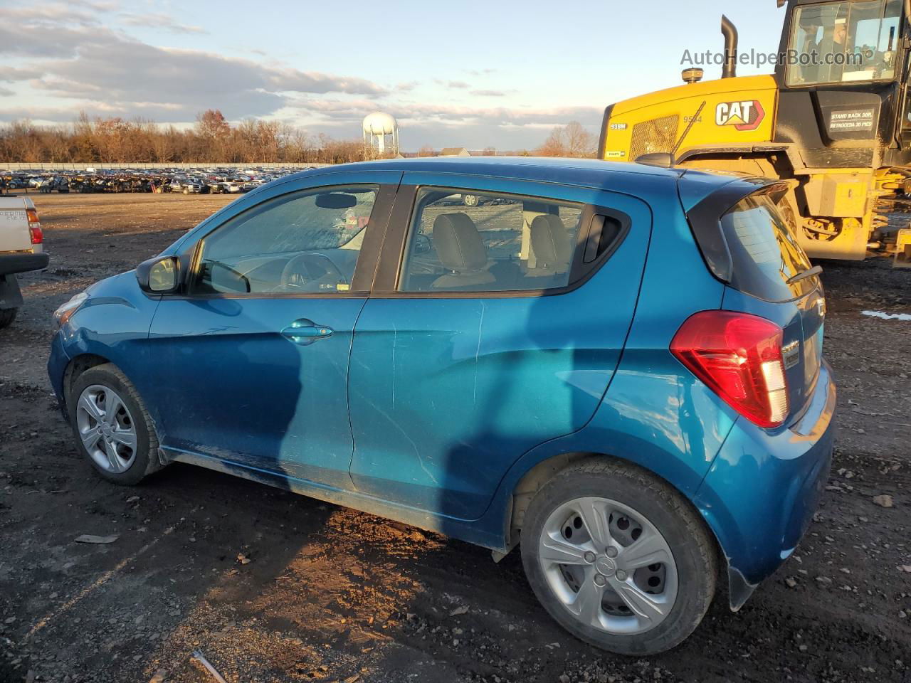 2019 Chevrolet Spark Ls Blue vin: KL8CB6SA8KC760820