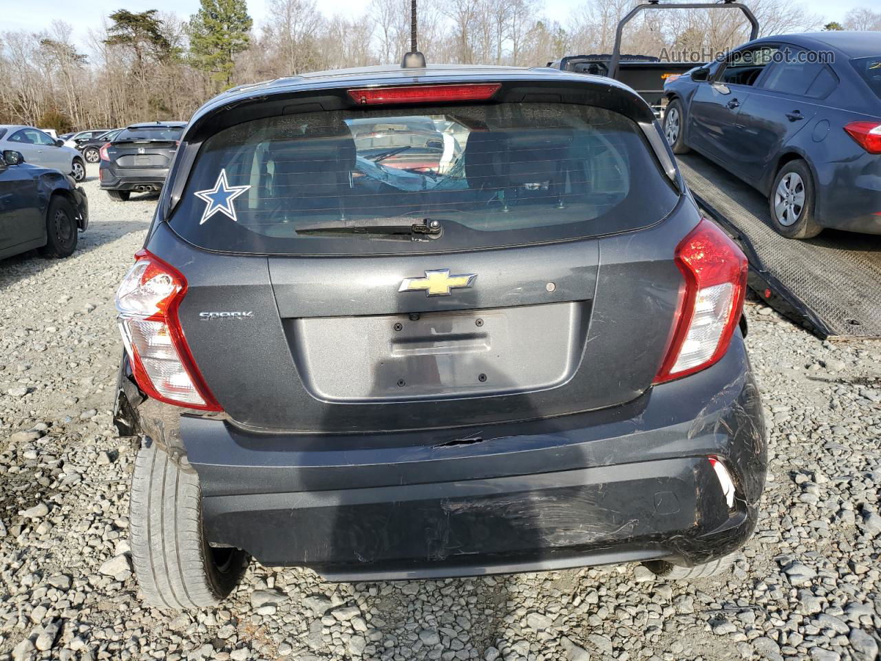 2019 Chevrolet Spark Ls Charcoal vin: KL8CB6SA8KC814066