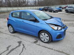 2017 Chevrolet Spark Ls Blue vin: KL8CB6SA9HC738169