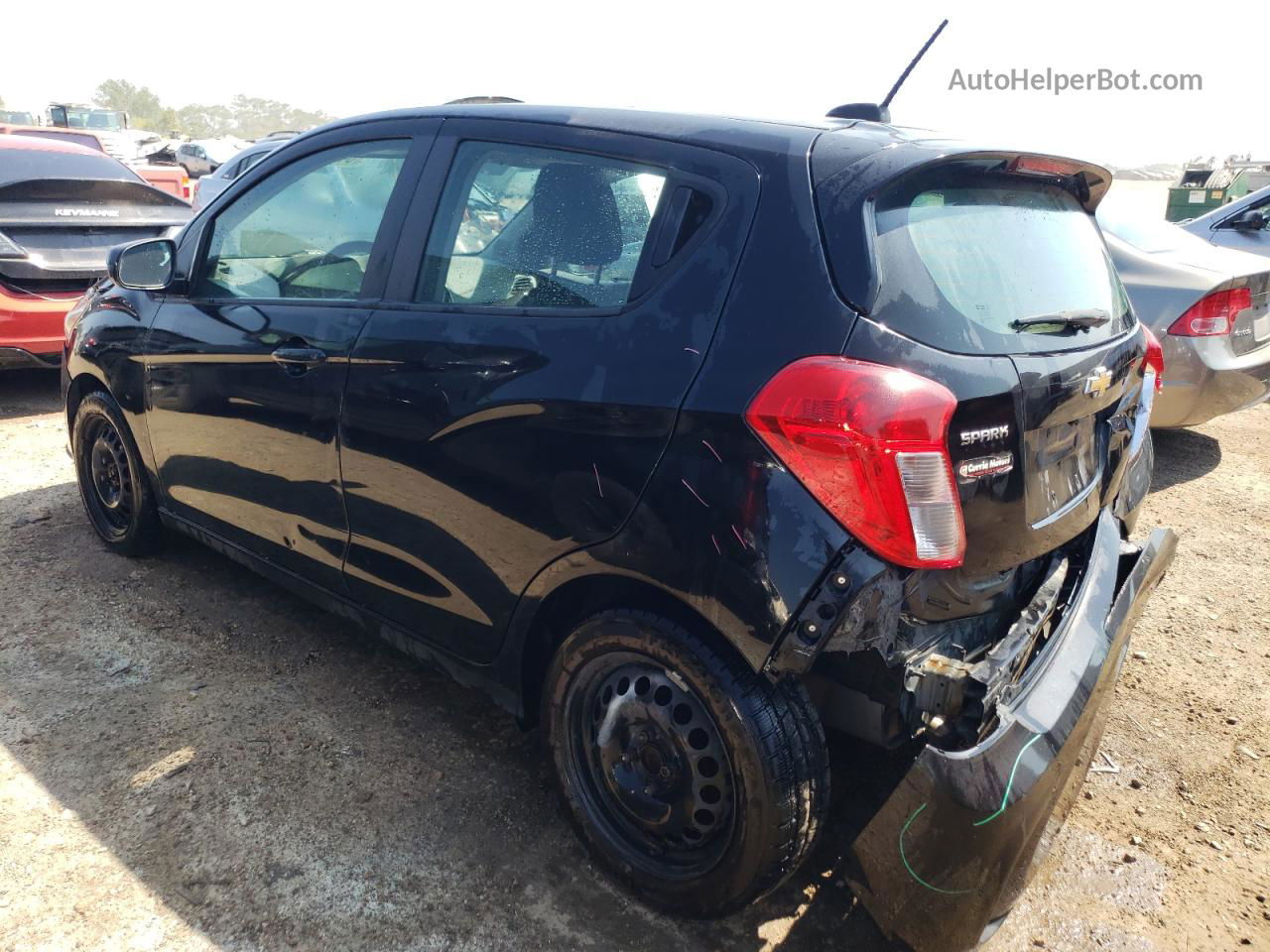 2017 Chevrolet Spark Ls Black vin: KL8CB6SA9HC743243