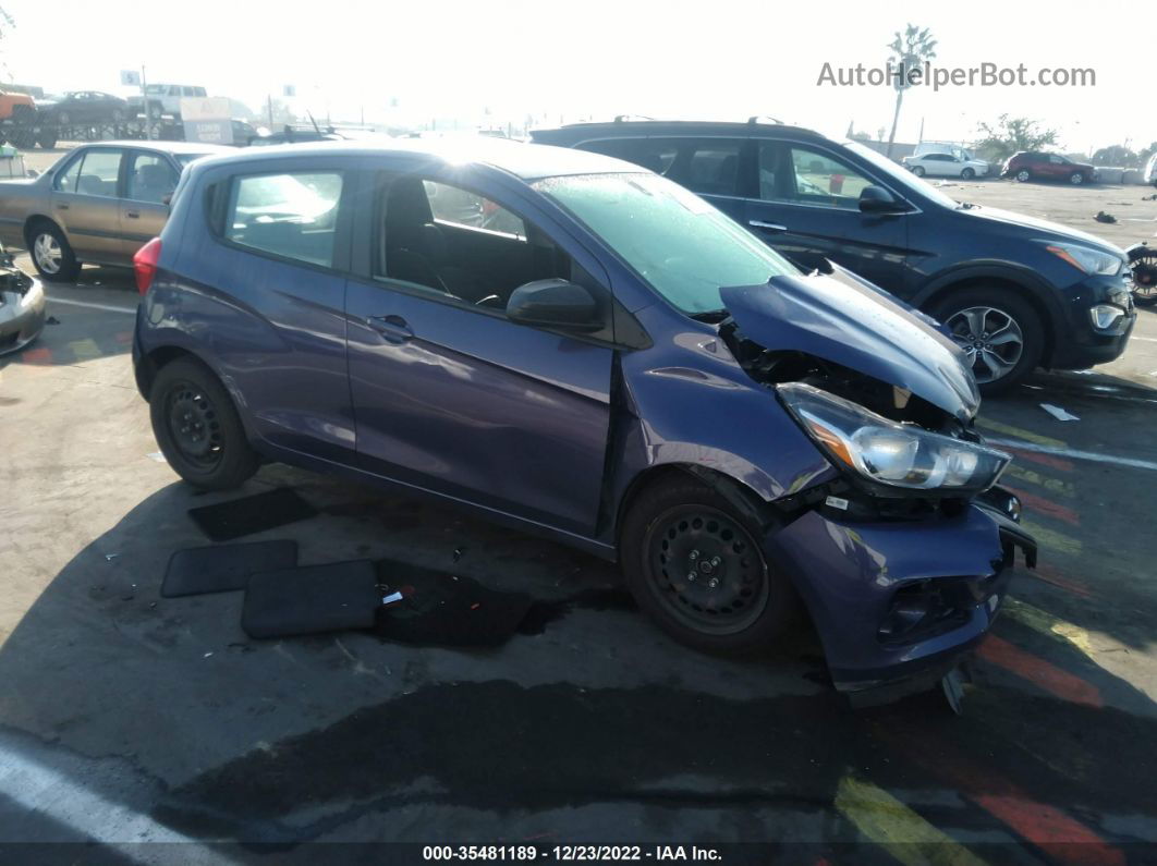 2017 Chevrolet Spark Ls Blue vin: KL8CB6SA9HC771673