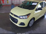 2017 Chevrolet Spark Ls Yellow vin: KL8CB6SA9HC808351