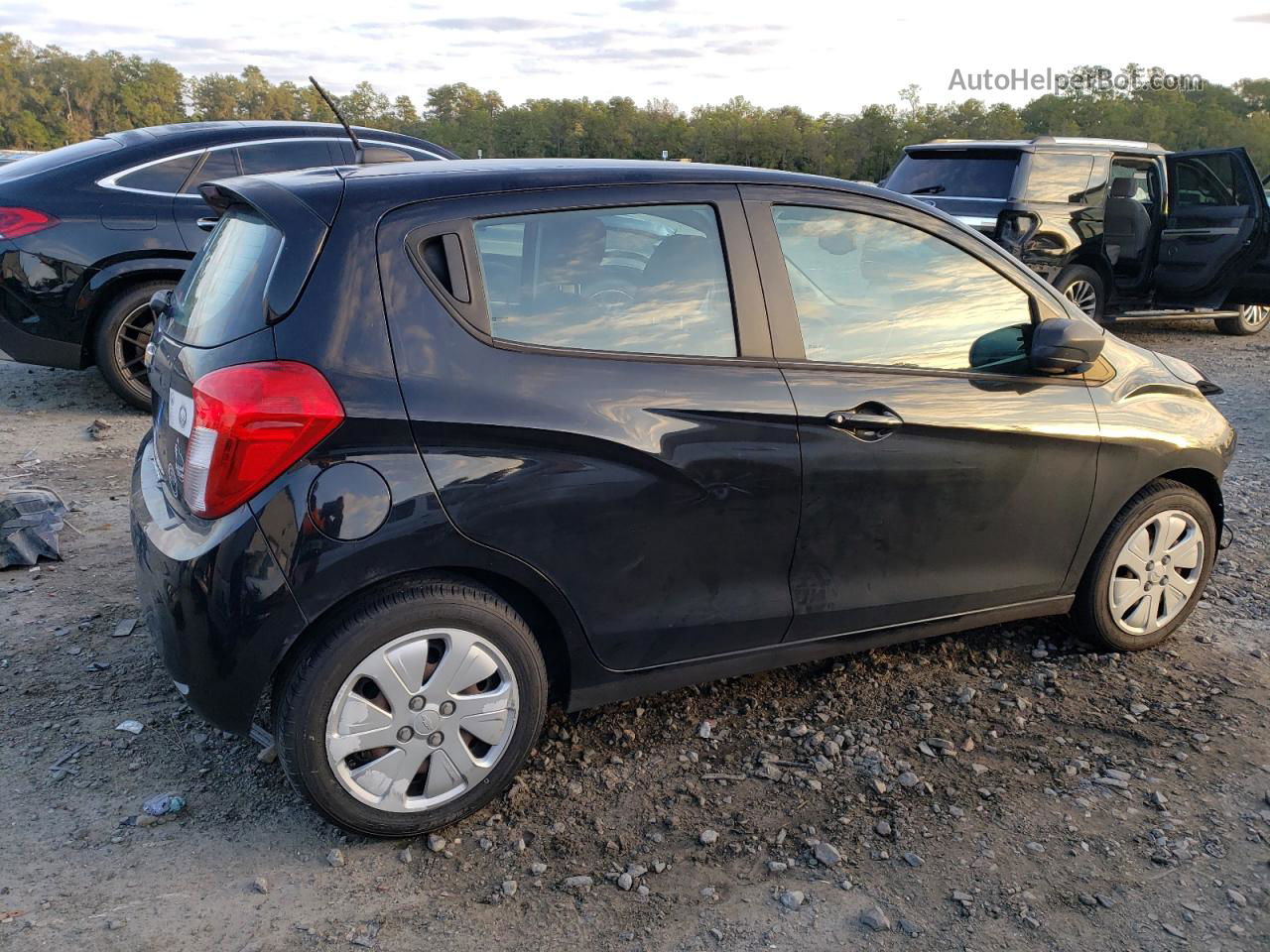 2017 Chevrolet Spark Ls Black vin: KL8CB6SA9HC812741